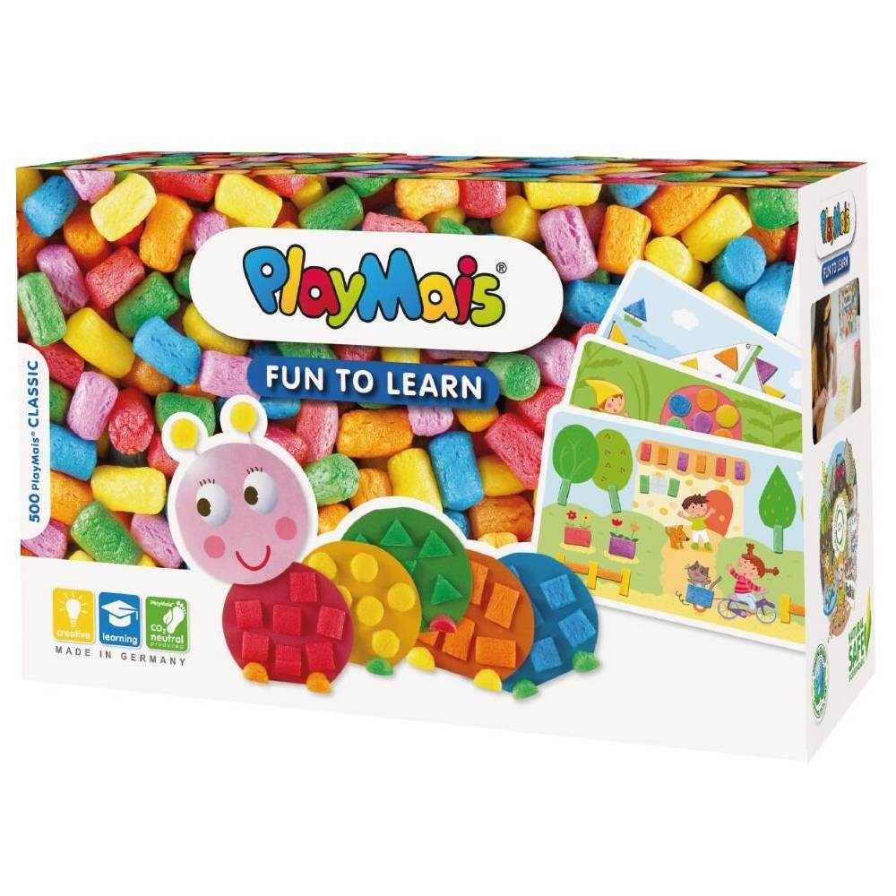 Playmais Card-Set 'Fun To Learn Numbers' – 14 Stück, Zum Bekleben Mit Playmais, 24x14,5 Cm